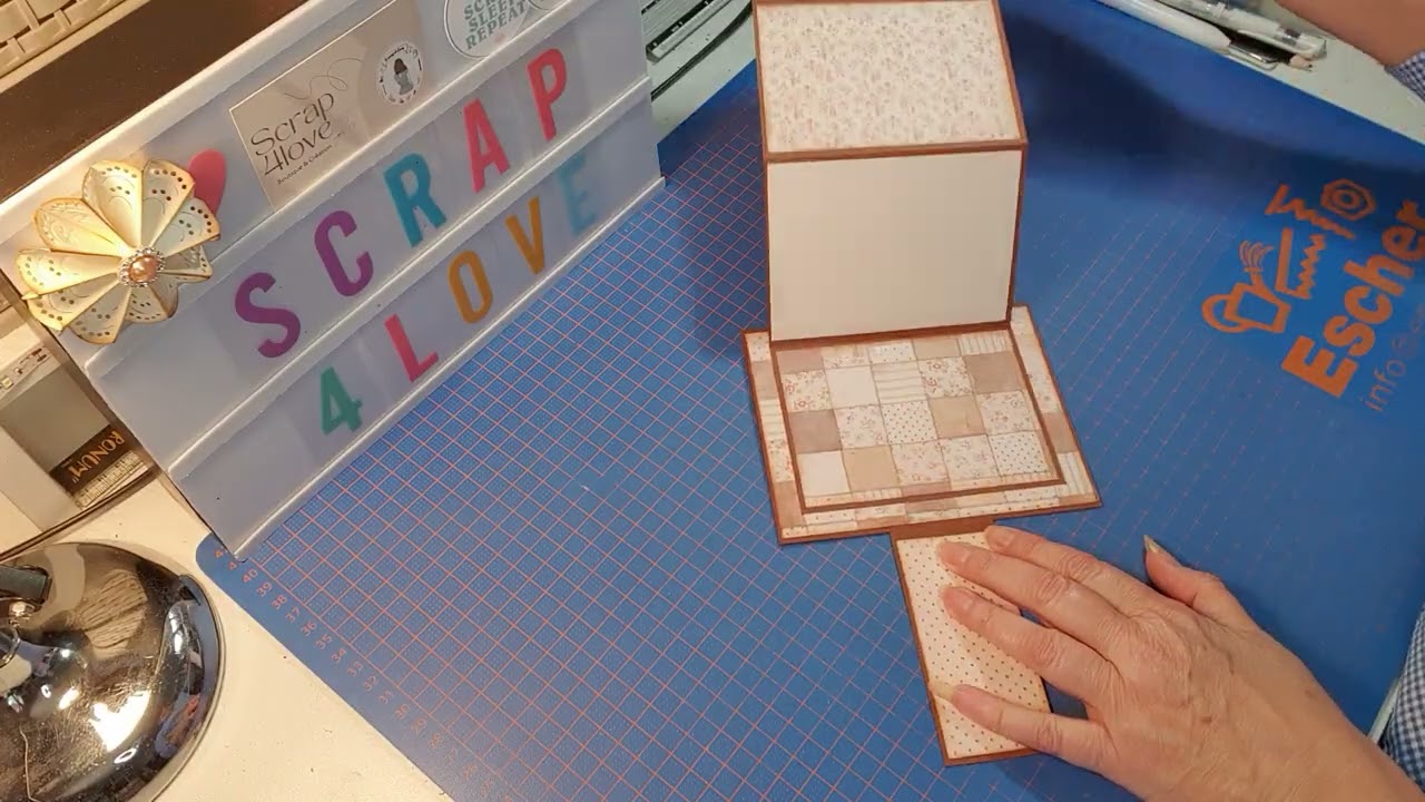 TUTO ALBUM BABY - BLOC 2 PAGES 3 ET 4