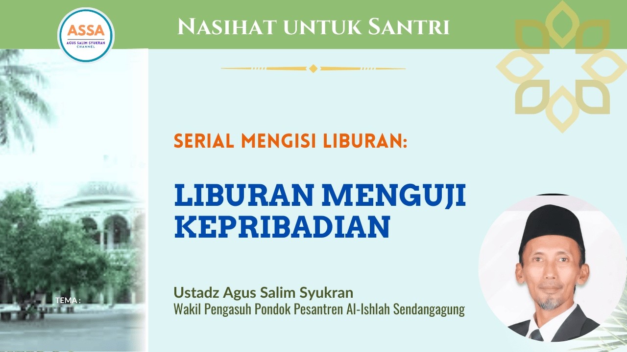 Liburan Menguji Kepribadian