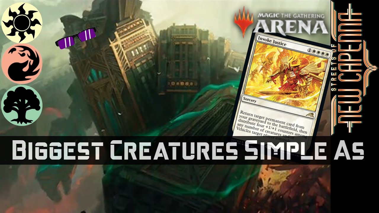*JANK!?* Naya Invoke Justice Reanimator (MTG Arena Standard BO1)