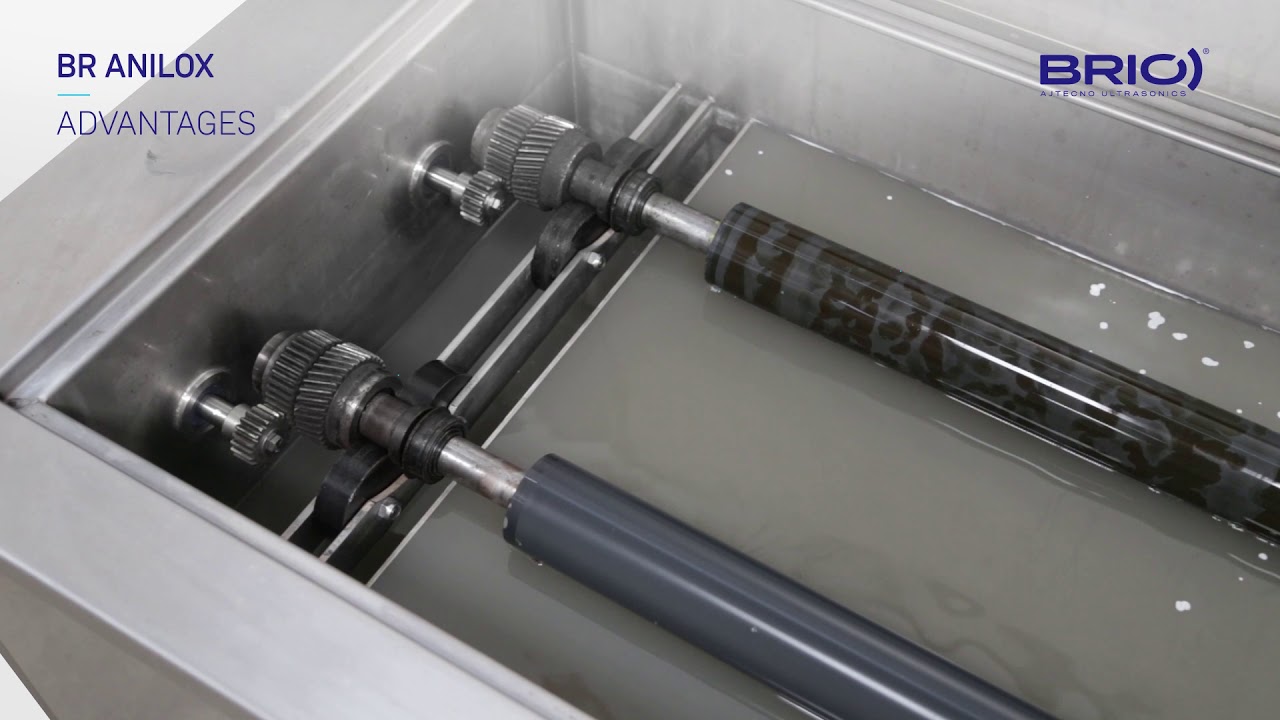 BRIO ANILOX Series · Ultrasonic Anilox roller cleaner
