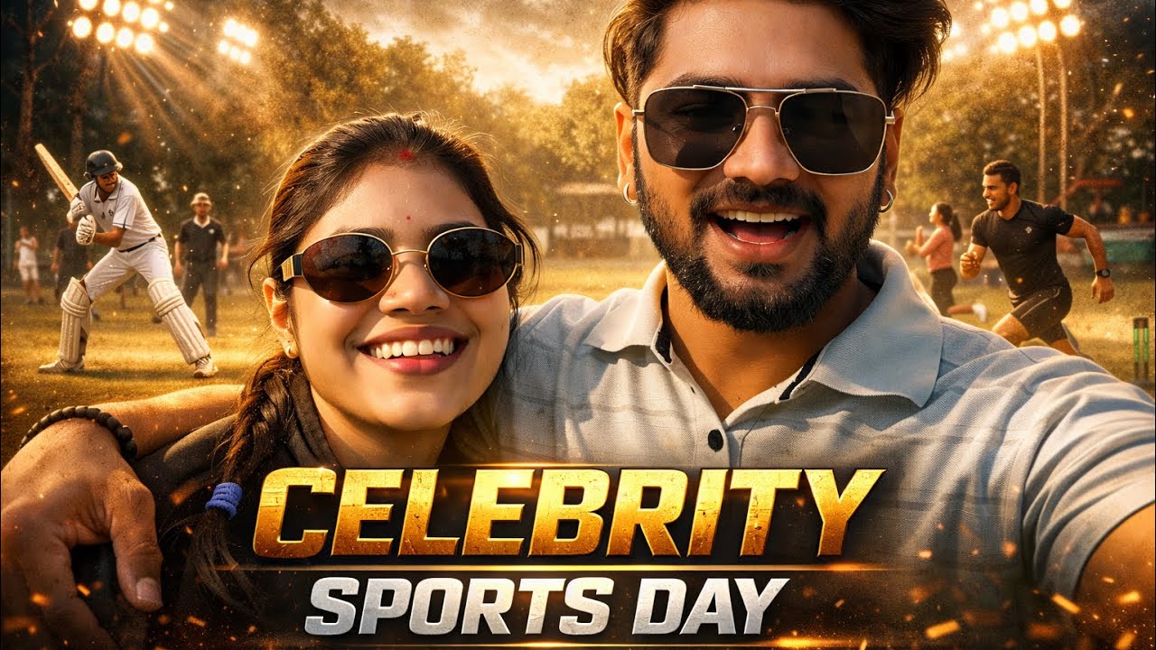 Celebrity Sports Day 2026 | Fun Sports Challenge Vlog | Epic Sports Day Moments 🏏🏆