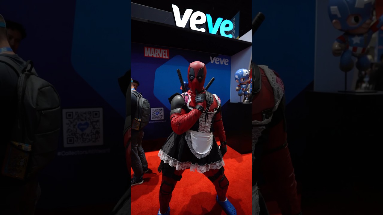 Day three recap #SDCC2023! #sdcc #comiccon #marvel #deadpool #cosplay #veve #marvelsdcc #fyp