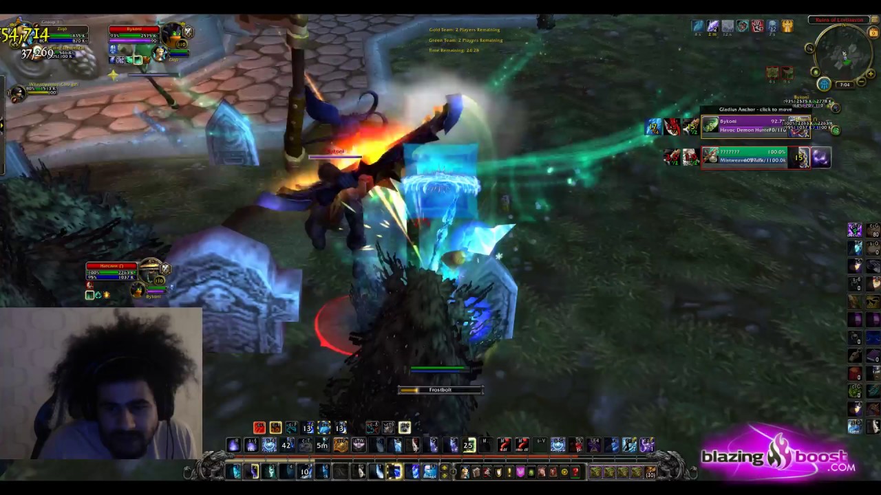 frost mage outlaw 1shot