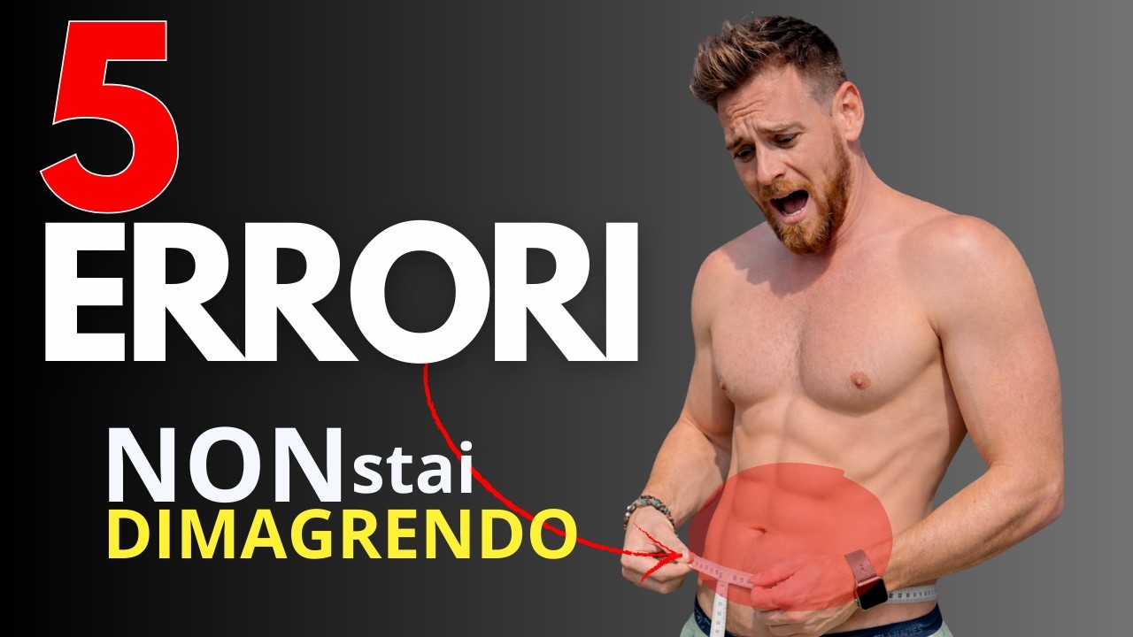 Il deficit calorico NON basta: i 5 errori che bloccano il dimagrimento (anche se fai tutto giusto)