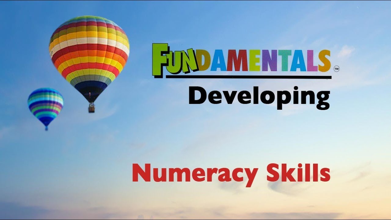 3  Fundamentals Developing Numeracy Skills