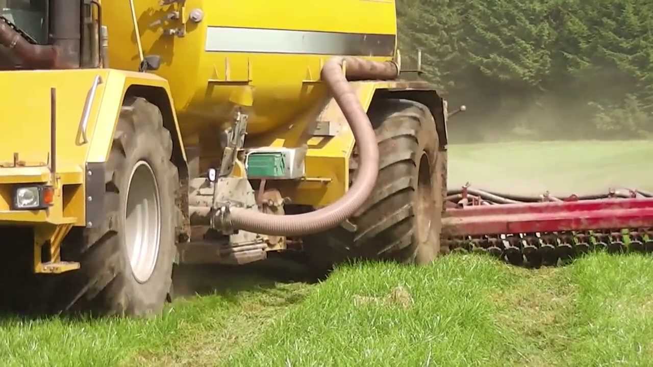 Güllefahren mit Terra Gator 3104 & Fendt 927 / 826 + Kotte Garant [HD]