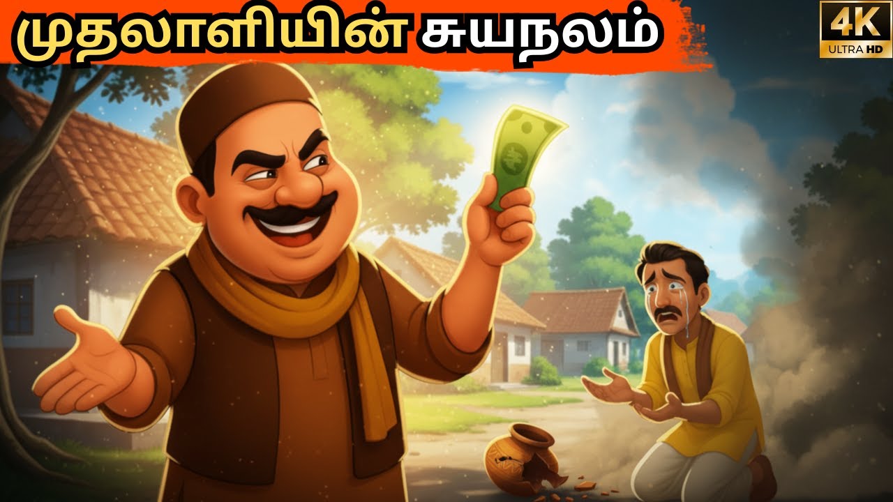 Tamil Stories - முதலாளியின் சுயநலம் | Stories in Tamil | Tamil Moral Stories | Needhi Kadhaigal