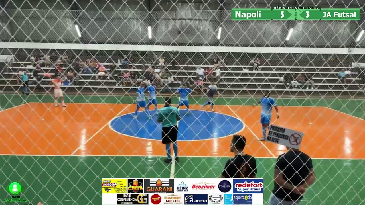 Aberto de Futsal de Igrejinha 🏆 4ª rodada - Napoli x J. A. Futsal