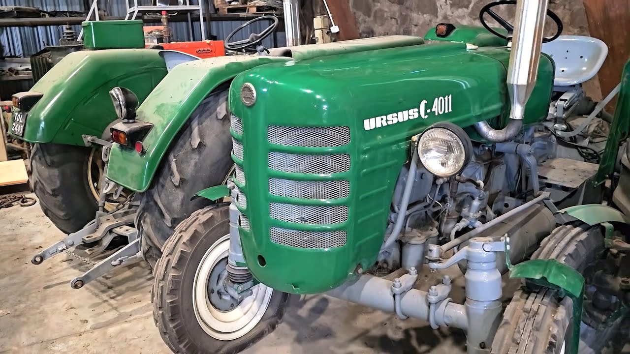 Ursus C-4011 w idealnym stanie i perełki motoryzacji w Polednie