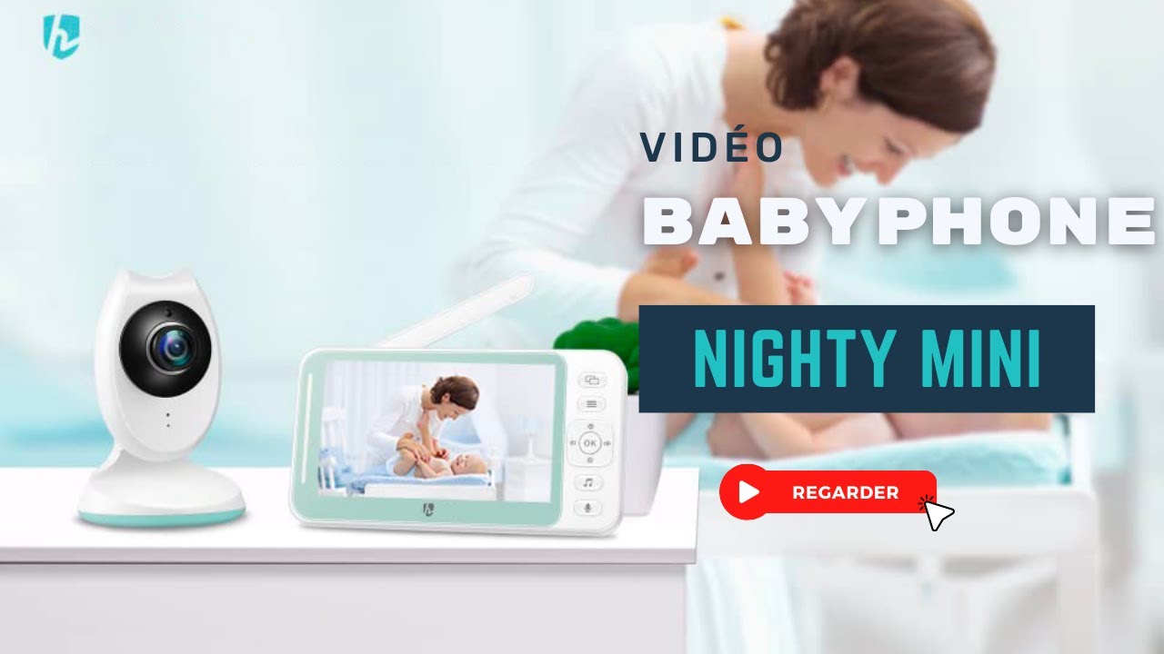 Babyphone vid&eacute;o Nighty&trade; Mini