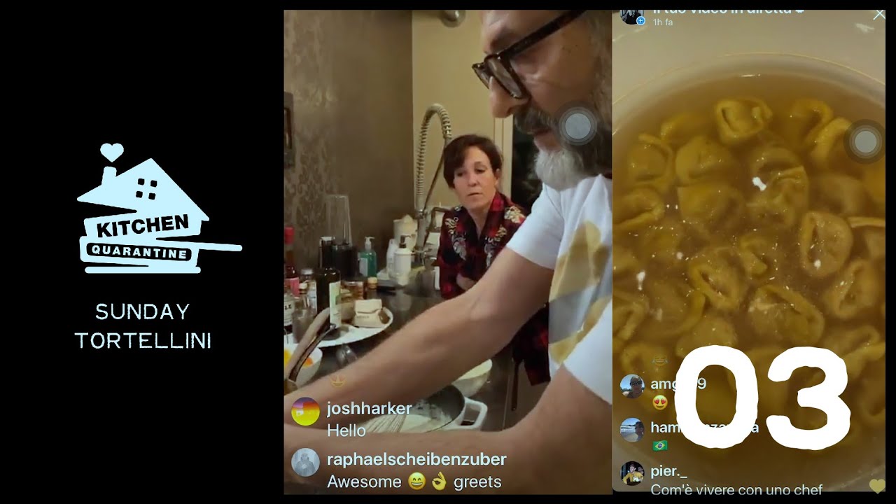 Massimo Bottura - Sunday Tortellini - Kitchen Quarantine
