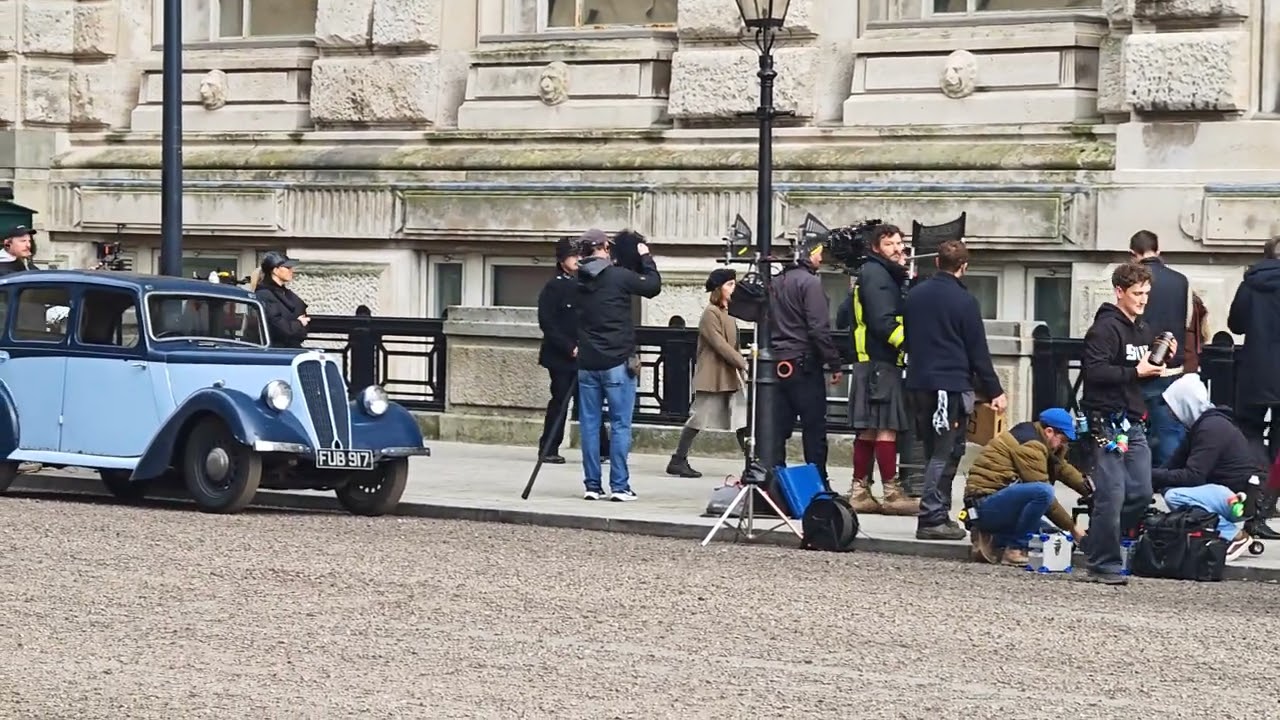 Filming of new period comedy, Fackam Hall written by Jimmy Carr