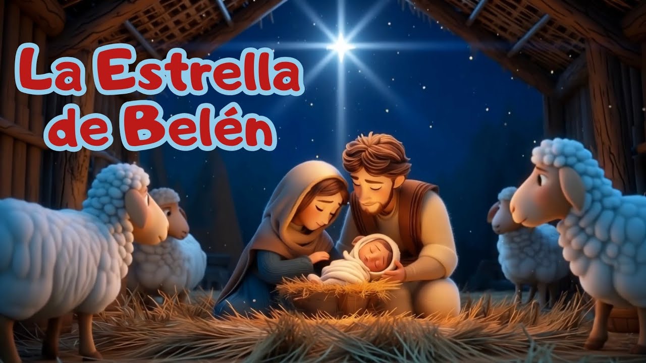 ⭐ La Estrella de Bel&eacute;n &ndash; Canciones de Navidad | Villancicos 👼 Canciones Infantiles y Dibujos 