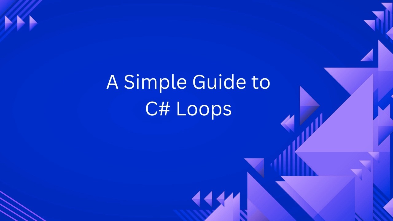 LoopsDemo in C sharp