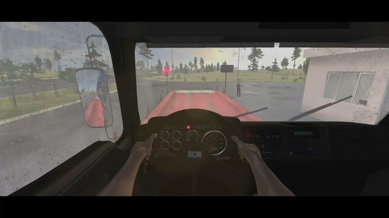 Truck Simulator 👀 ВИД ИЗ КАБИНЫ | Атмосфера дальнобоя