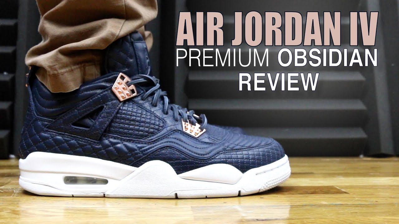 AIR JORDAN 4 PINNACLE PREMIUM OBSIDIAN