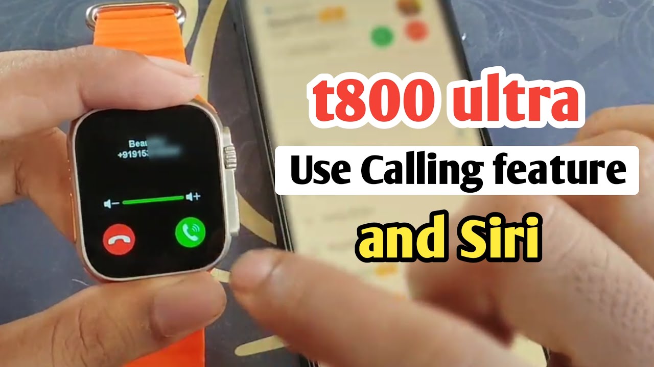 t800 ultra smart watch call setting|t800 ultra smartwatch calling sound