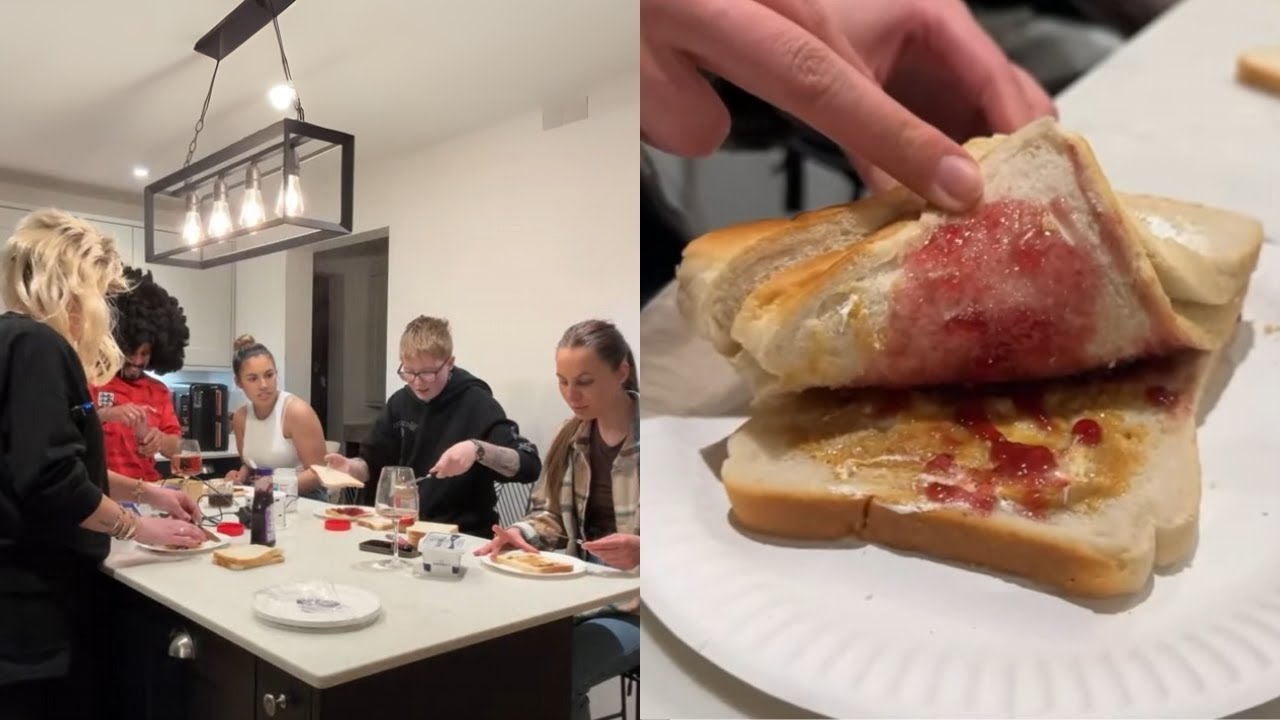 L3WG Brit Family Make PB&J Sandwichs For The FIRST Time!