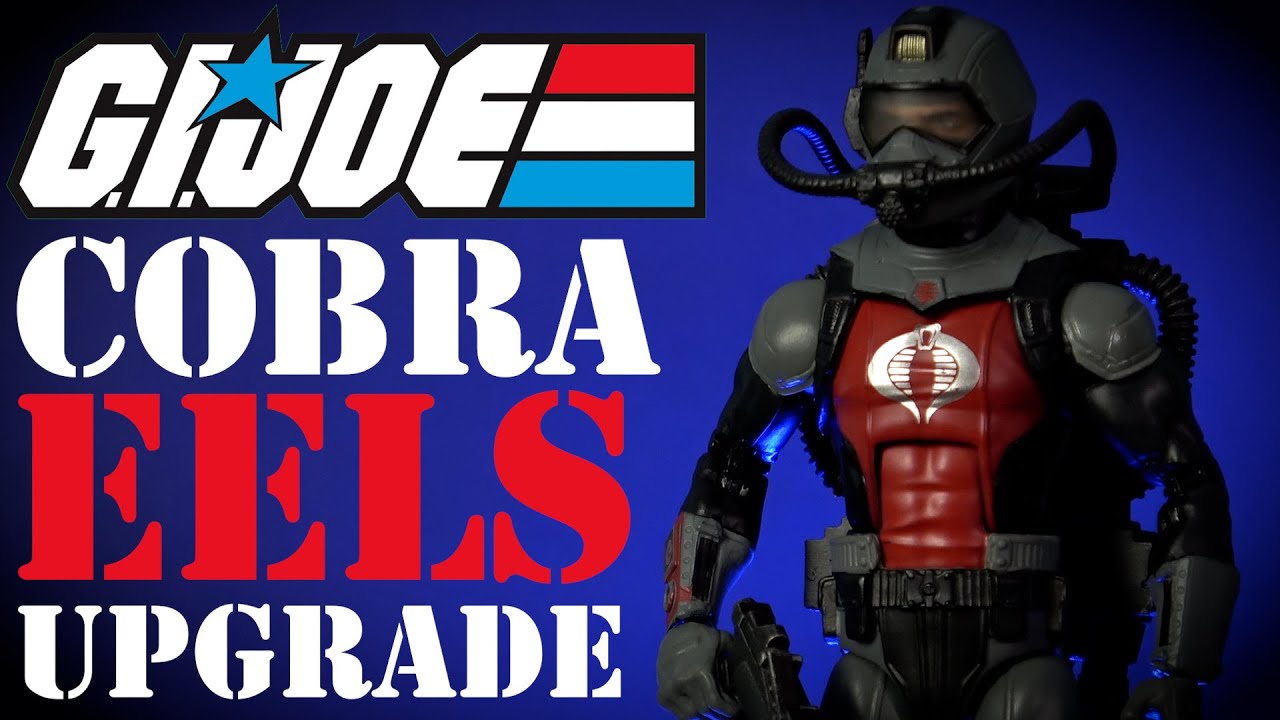 GI Joe Classified Cobra Eels Upgrade!