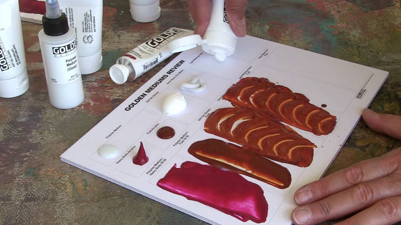 GOLDEN Acrylic Demo
