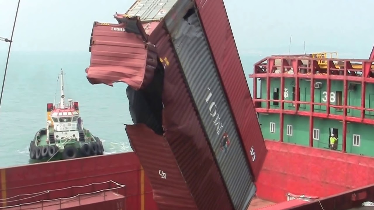 Discharge Collapse Container
