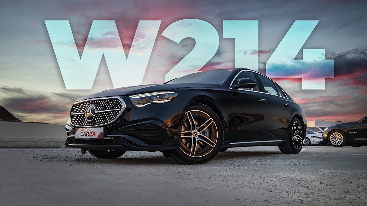 НОВЫЙ E-CLASS W214 2025 / E300 AMG Line — Полный обзор, цена под ключ в РФ, комплектация
