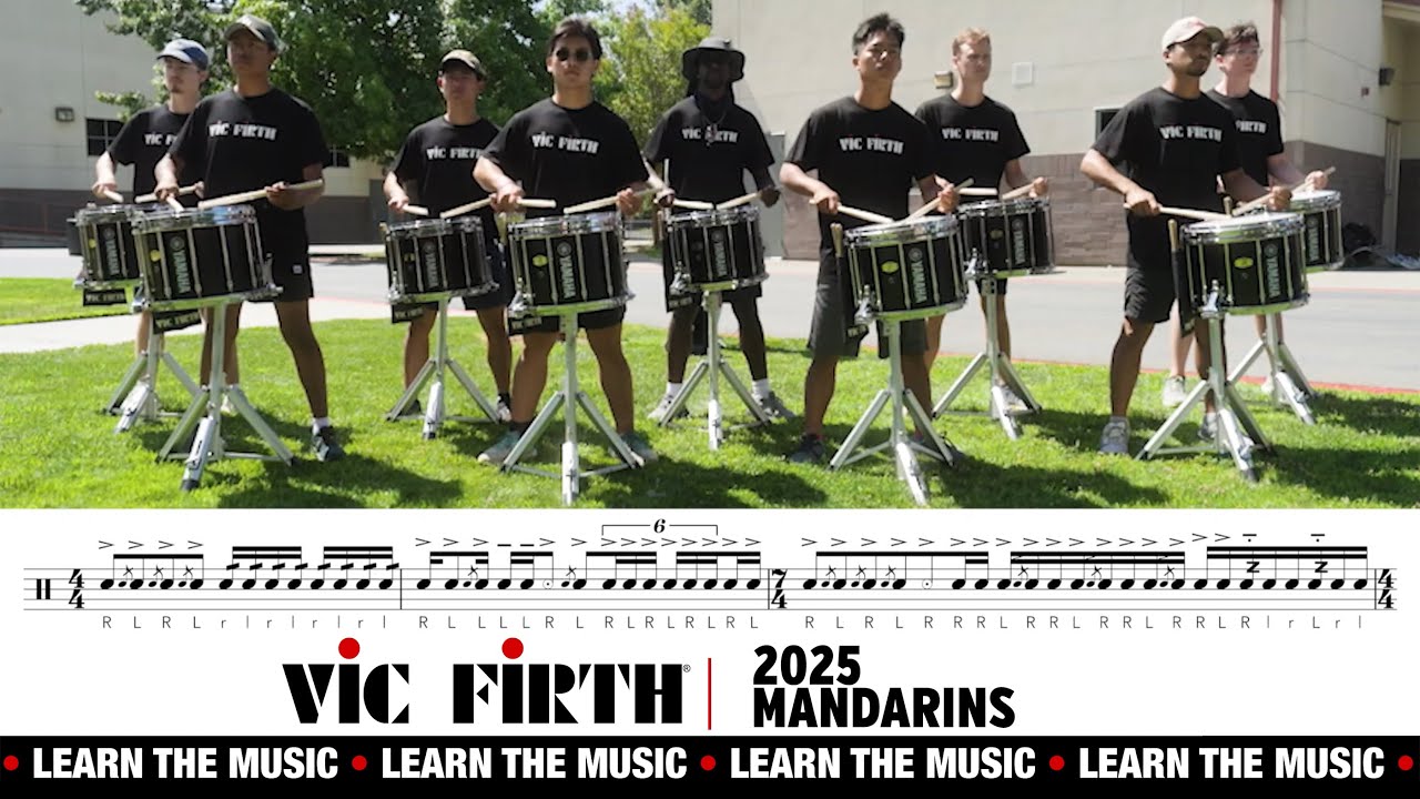 LEARN THE MUSIC | 2025 Mandarins Snare Line