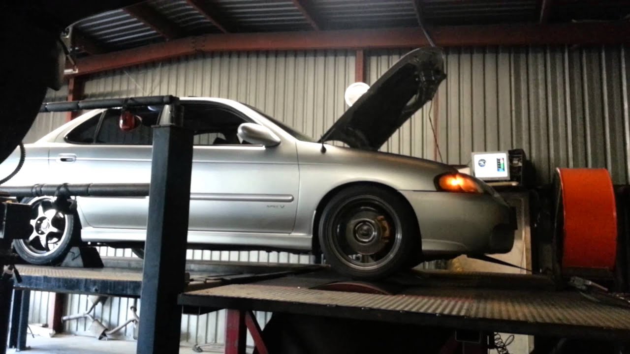 2003 Nissan Sentra SER Spec V Dyno Run 3