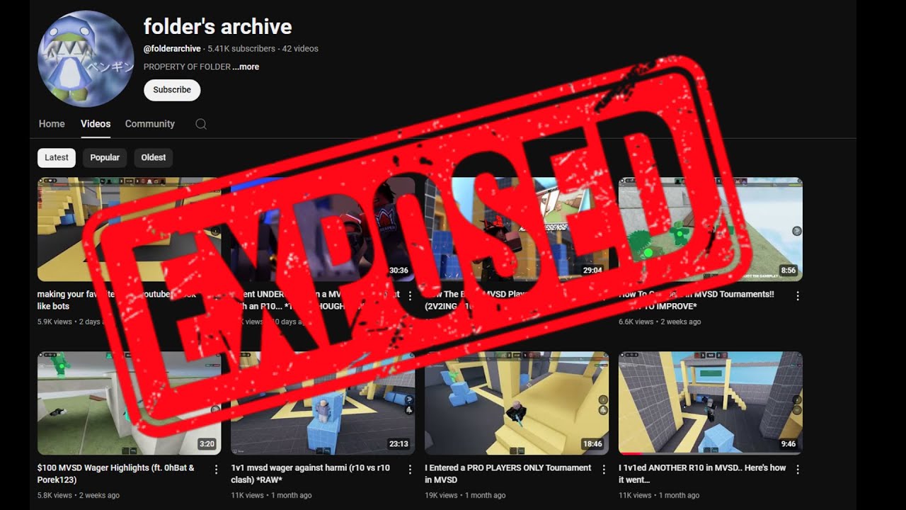 Folder getting caught in a PC CHECK (2ND PC)