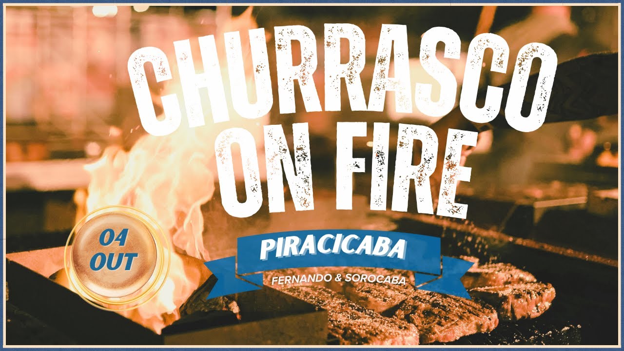 🔥 CHURRASCO ON FIRE em PIRACICABA com FERNANDO & SOROCABA | Captação Aérea Exclusiva – Roger Drones