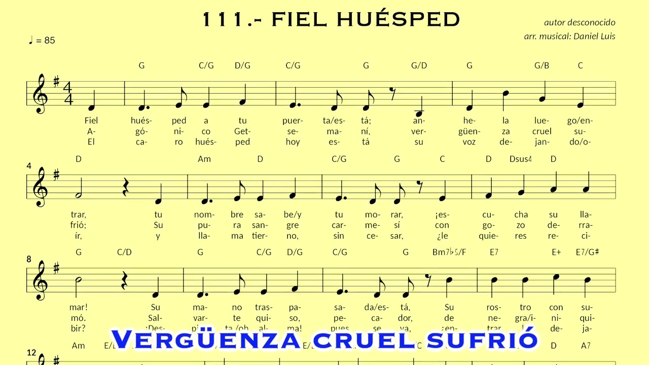111. FIEL HUÉSPED (DEMO)