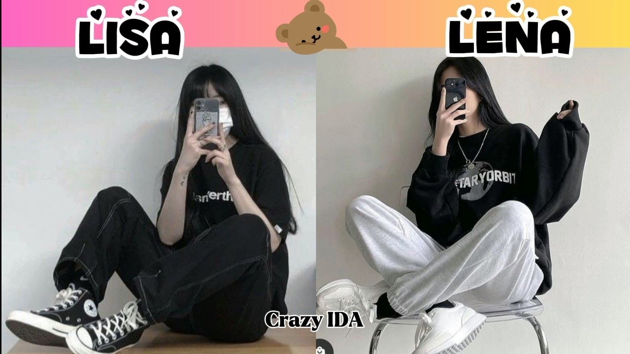 lisa Vs Lena  ( TOMBOY EDITION ✨)2024#lisaorlena#CRAZYIDA#viral