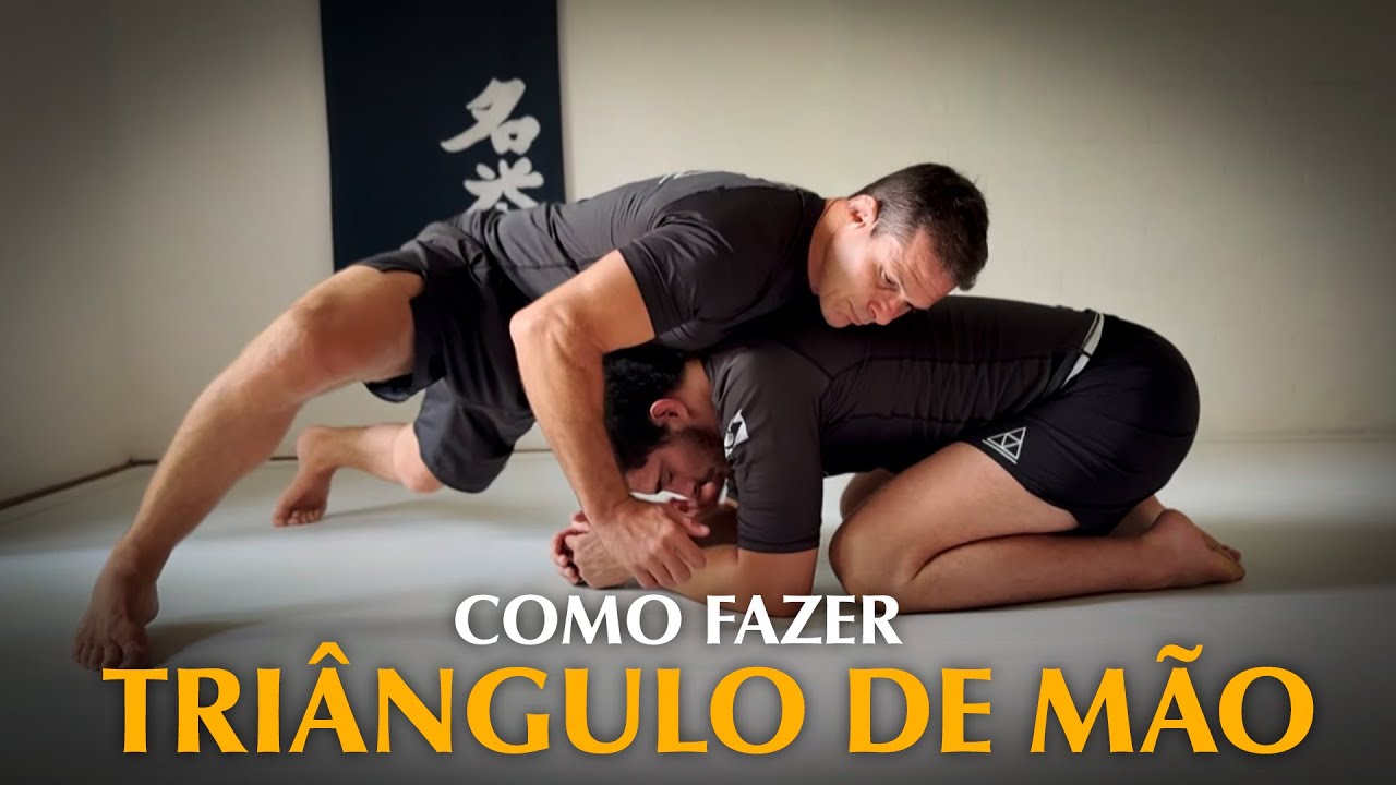 Como Fazer Triângulo de Mão no Jiu jitsu Sem Kimono – Darce Choke e Anaconda Choke