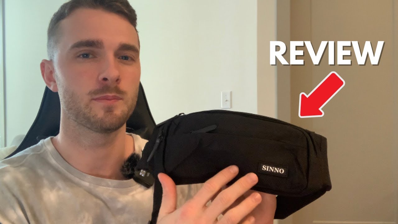 SINNO Large Fanny Pack Review (4 Zipper Pockets)
