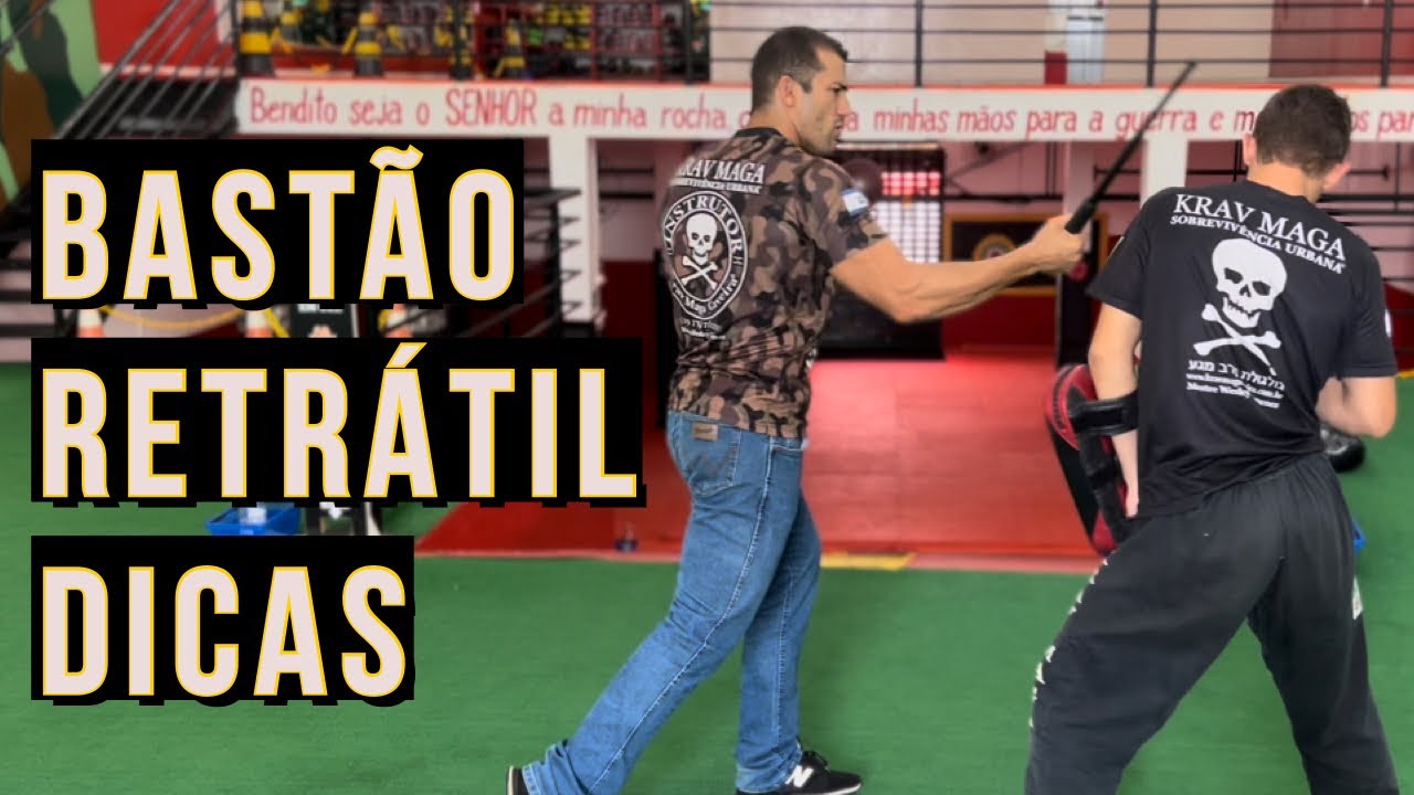 02 T&eacute;cnicas usando Bast&atilde;o Retr&aacute;til Flex&iacute;vel Sttun Stick