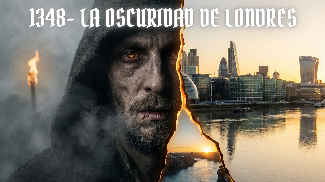 Londres 1348: La Peste Negra y la Reconstrucción con IA | 4K Documental