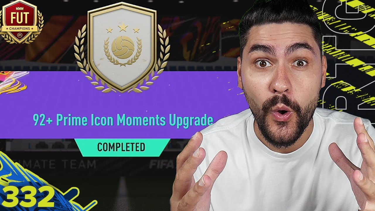 OPENING MY 92+ PRIME ICON MOMENTS UPGRADE SBC ON THE RTG + FIFA 21 FUTCHAMPIONS ELITE IS BACK!!