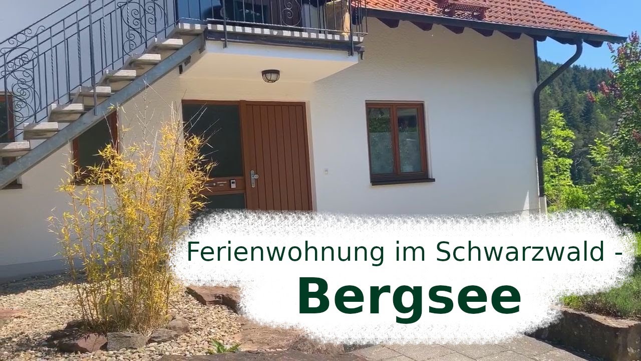 Ferienwohnung im Schwarzwald - Bergsee