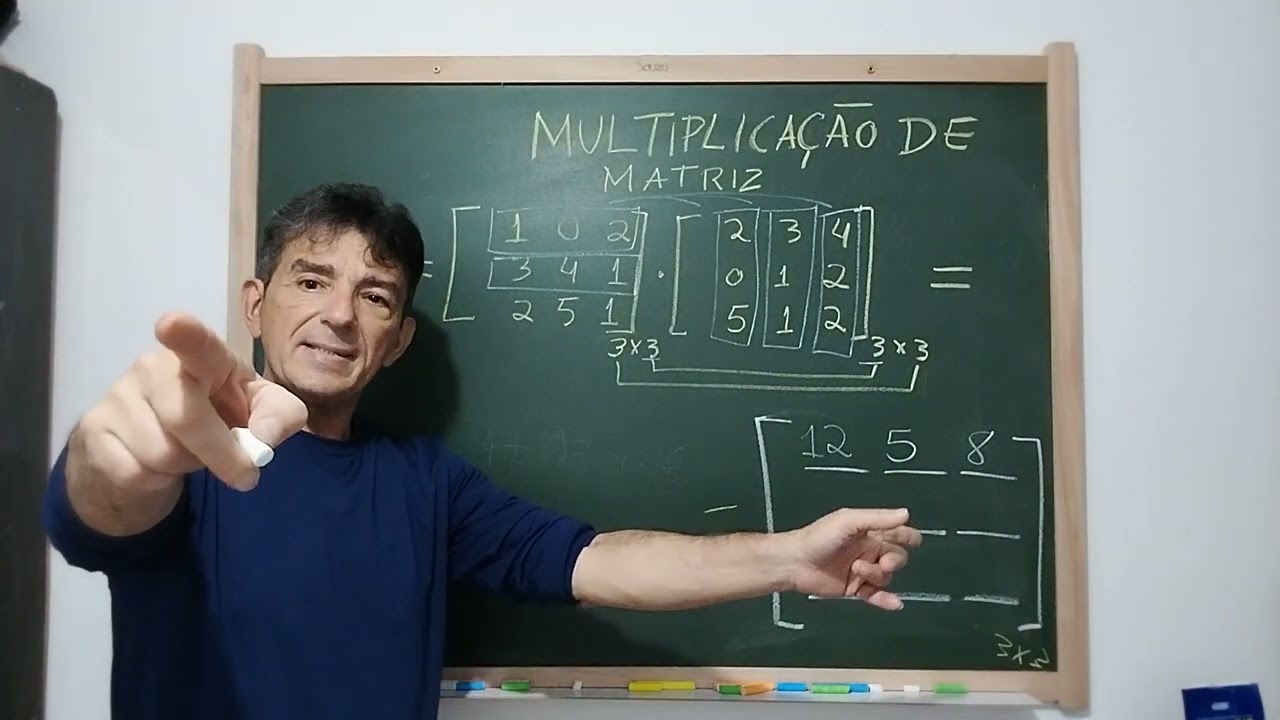 Matem&aacute;tica B&aacute;sica -  Prof. Rog&eacute;rio Silva , Multiplica&ccedil;&atilde;o de Matrizes