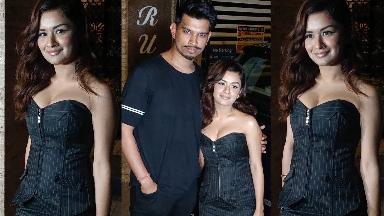 Avneet Kaur🔥Hottie Looks With New Boyfriend At Bunty Sachdeva Party in Bandra
