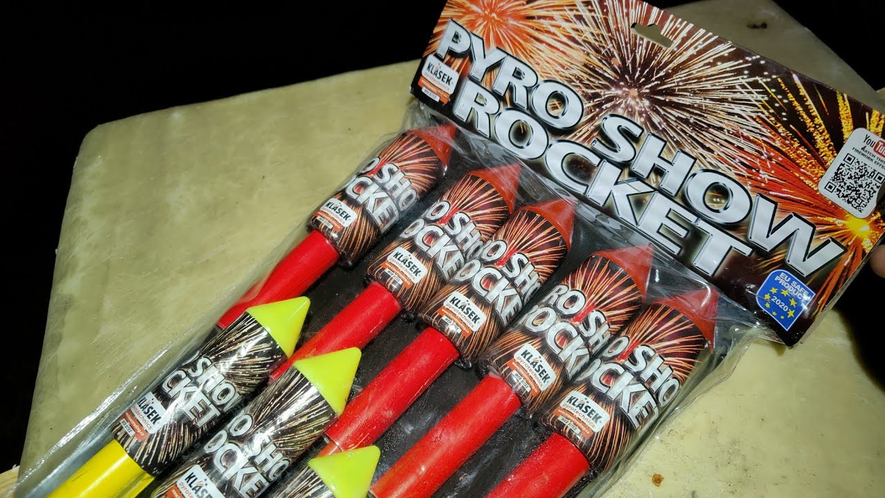 Rakiety RS9P14 Pyro show Rocket Klasek fajerwerki