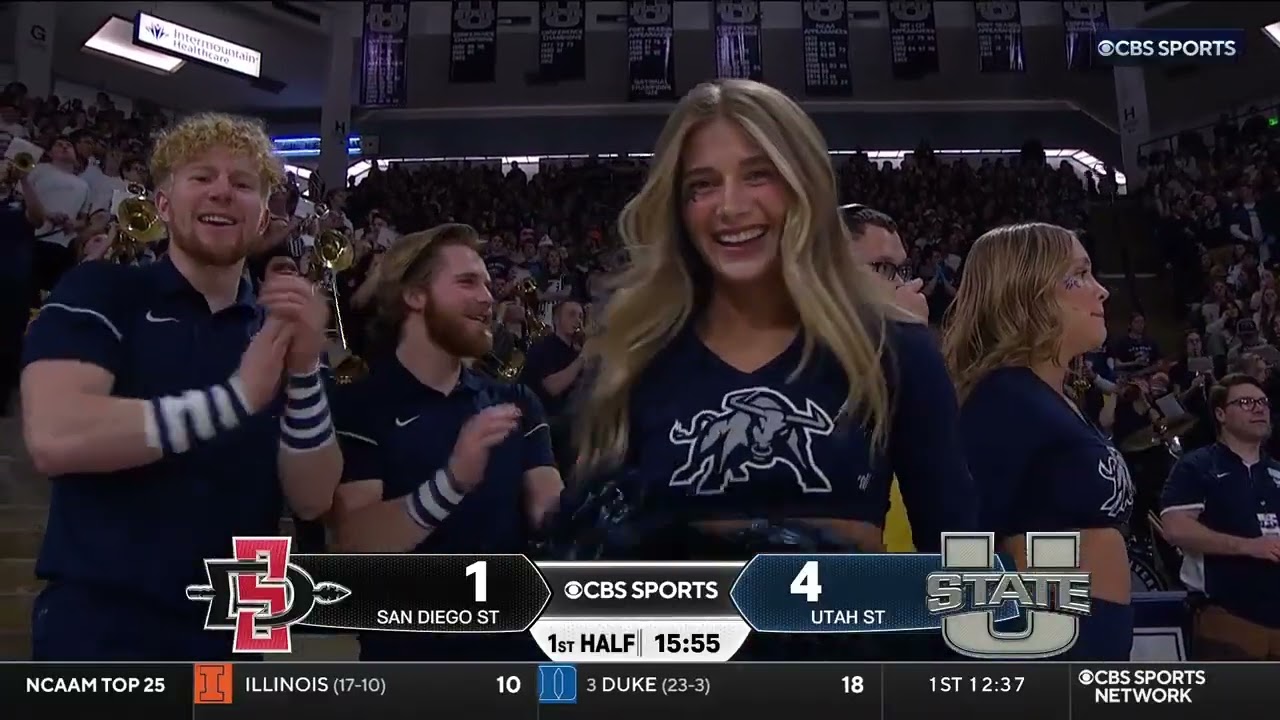 College Basketball - Utah State vs San Diego State - February 22, 2025