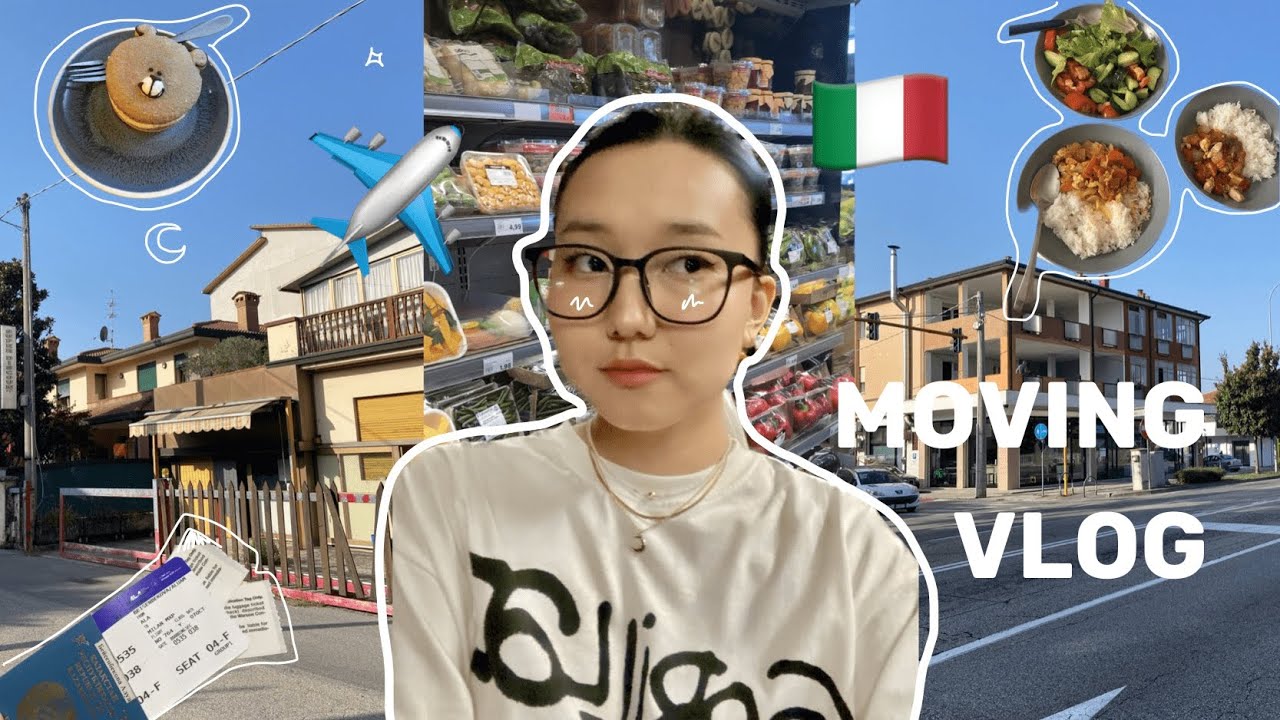 MOVING VLOG ✈️🇮🇹 переезд в Италию и первые дни зарубежом | University of Padua☁️