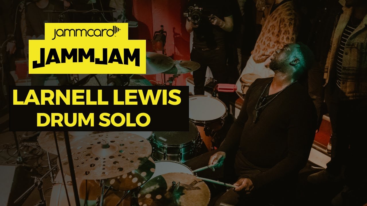 Larnell Lewis insane drum solo | Live from the #JammJam in Paris