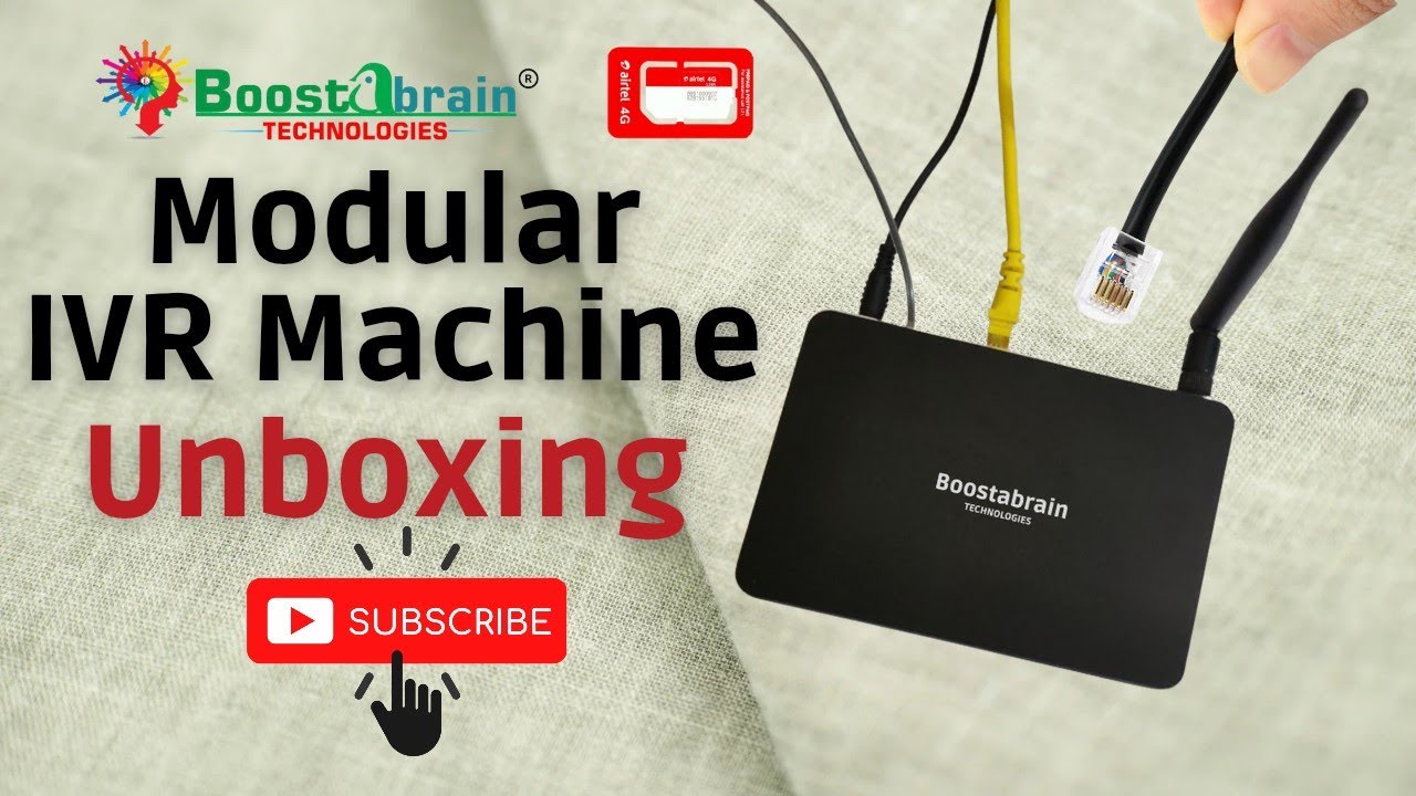 📦 Modular IVR Machine Unboxing | Call Recording Machine | Landline IVR