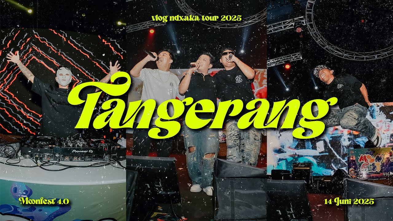 VLOG MOONFEST 4.0 TANGERANG - NDX AKA TOUR 2025