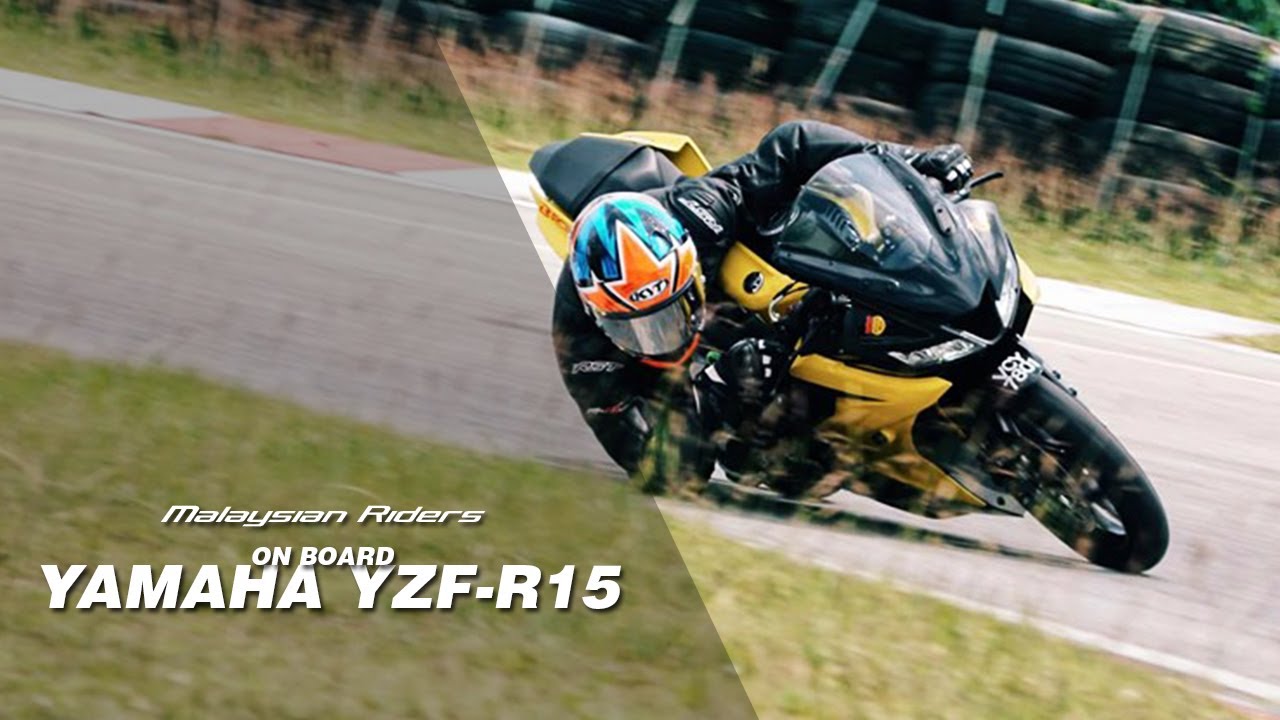 On Board YAMAHA YZF R15: Sepang Circuit