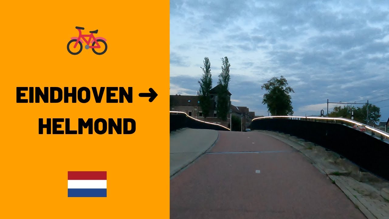 🇳🇱🚲 Países Baixos de bicicleta - Eindhoven ➜ Helmond