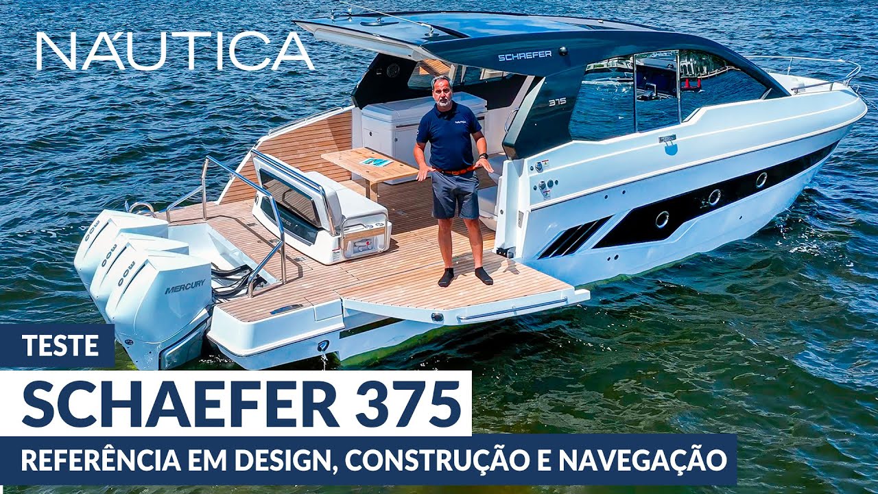 Teste Schaefer 375: a nova lancha geração de um sucesso | NÁUTICA