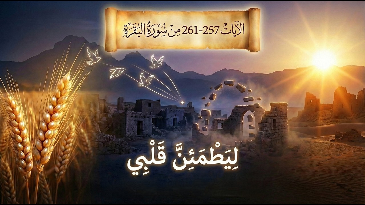 بَرَاهِينُ الإِحْيَاءِ : مِنْ النُّمْرُود إِلَى سَنَابِلِ العَطَاء | تدبر سورة البقرة (257-261)